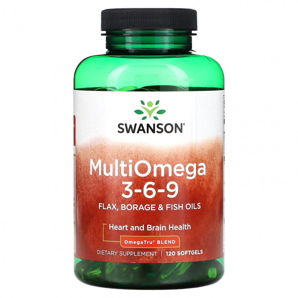   Swanson, MultiOmega 3-6-9`` 120      -     -,    