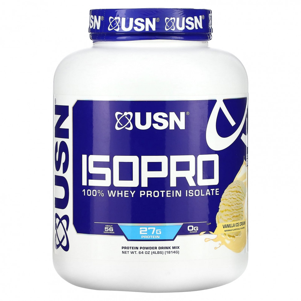   USN, IsoPro, 100%   ,  , 1814  (4 )    -     -,    