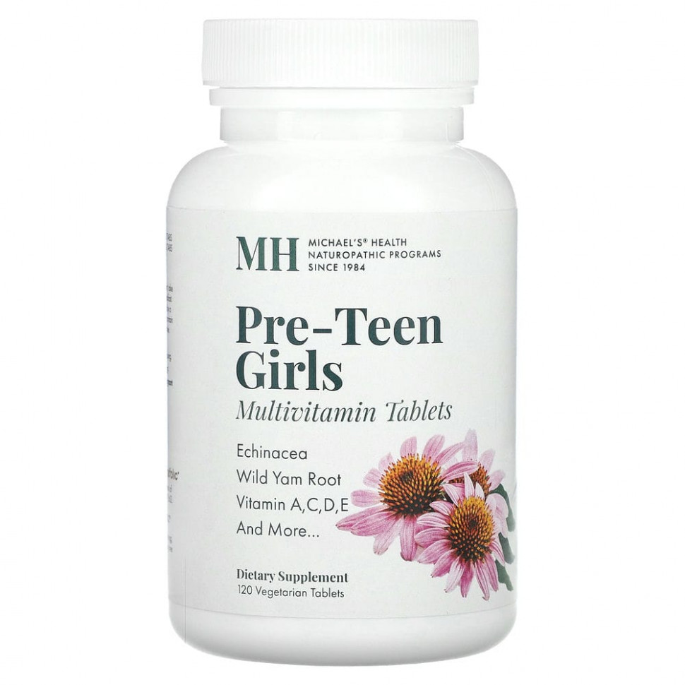   Michael's Naturopathic, Pre-Teen Girls,  , 120      -     -,    