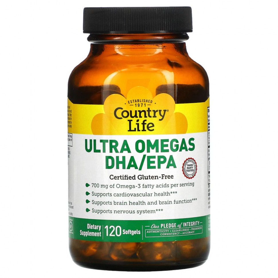   Country Life, Ultra Omegas /, 120     -     -,    