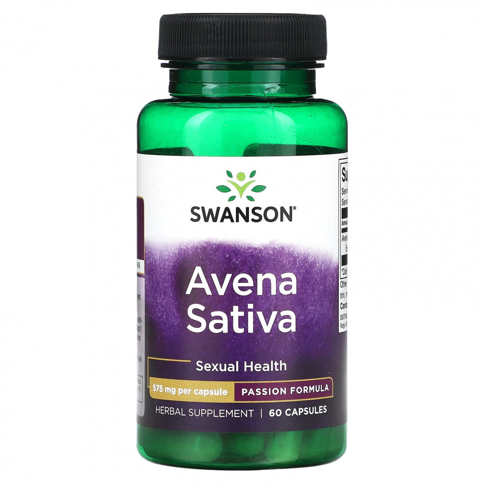   Swanson, Avena Sativa, 575 , 60     -     -,    