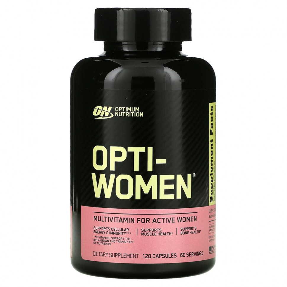   Optimum Nutrition, Opti-Women, 120     -     -,    