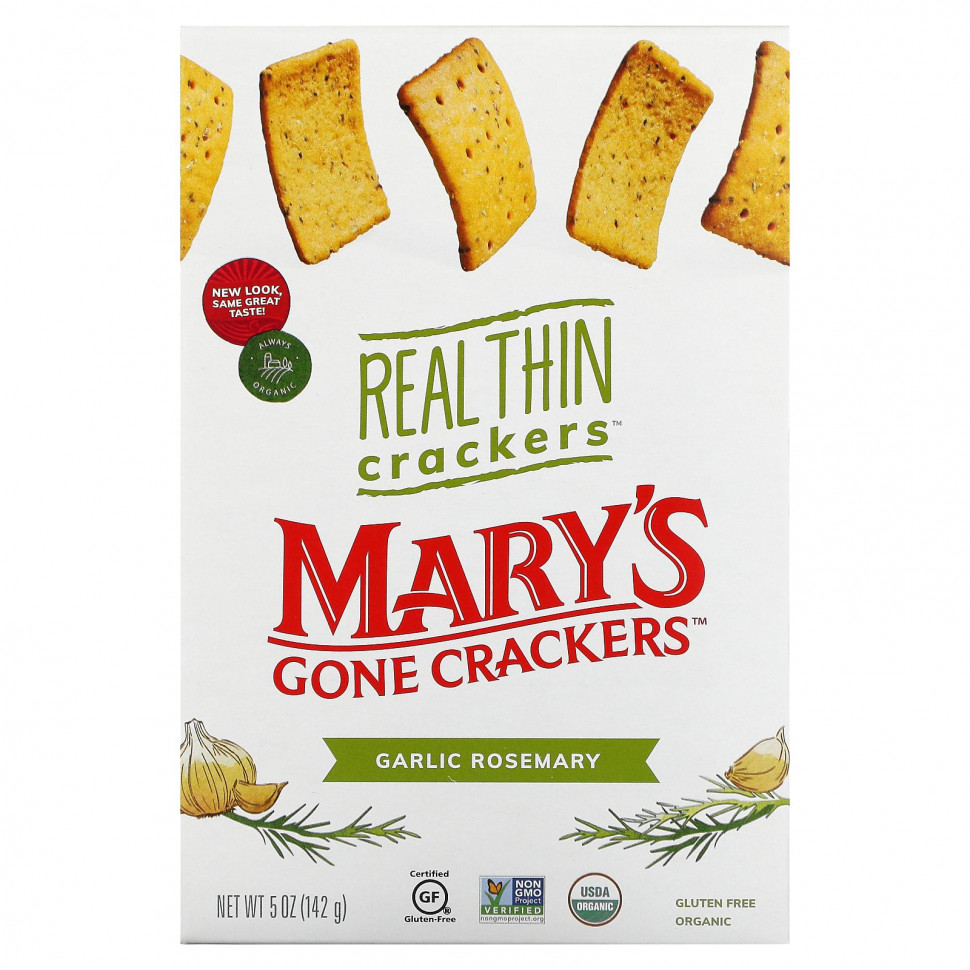   Mary's Gone Crackers, Real Thin Crackers, ,   , 142  (5 )    -     -,    