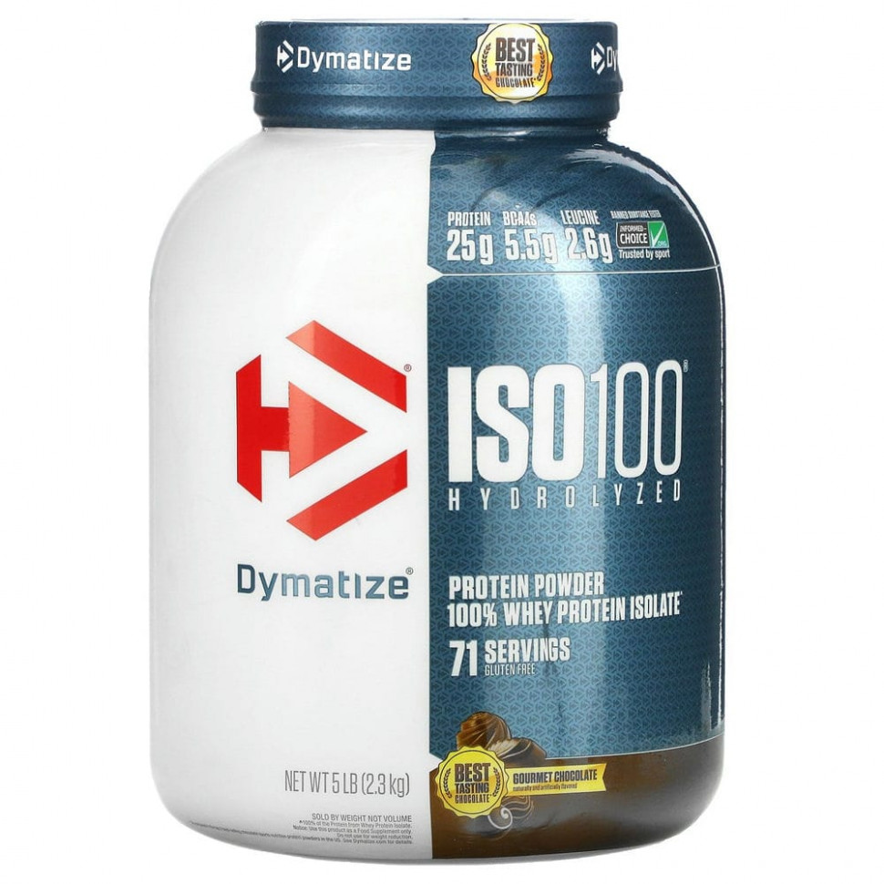   Dymatize Nutrition,  ISO 100 , 100% -   ,,  , 5  (2,3 )    -     -,    