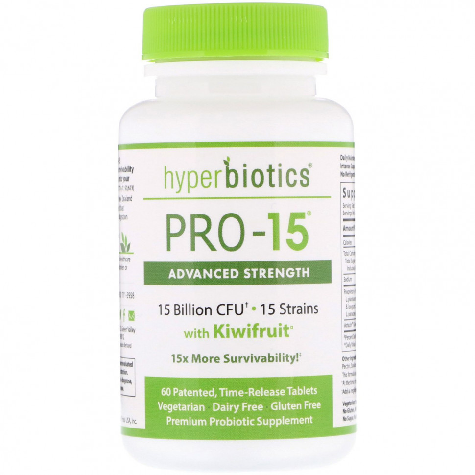   Hyperbiotics, PRO-15,      , 60          -     -,    