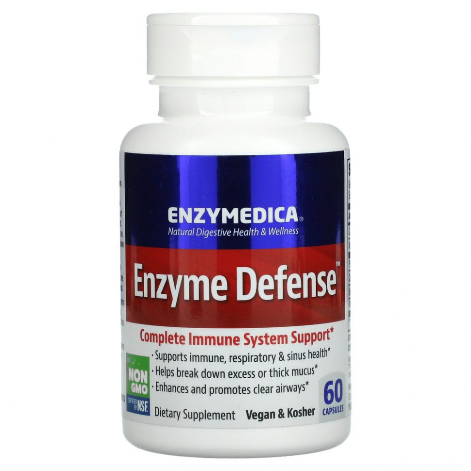   Enzymedica, Enzyme Defense, 60     -     -,    