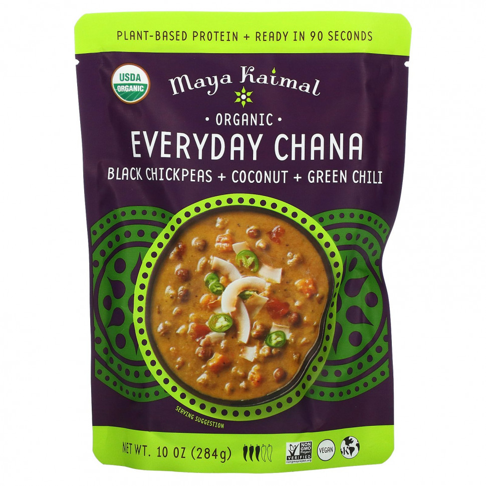   Maya Kaimal, Organic Everyday Chana,  ,     , 284  (10 )    -     -,    