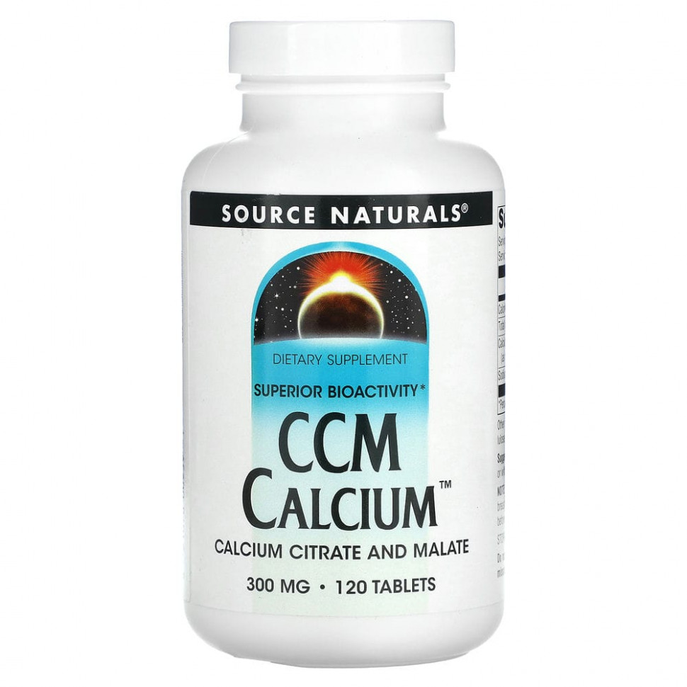   Source Naturals, CCM , 300 , 120     -     -,    