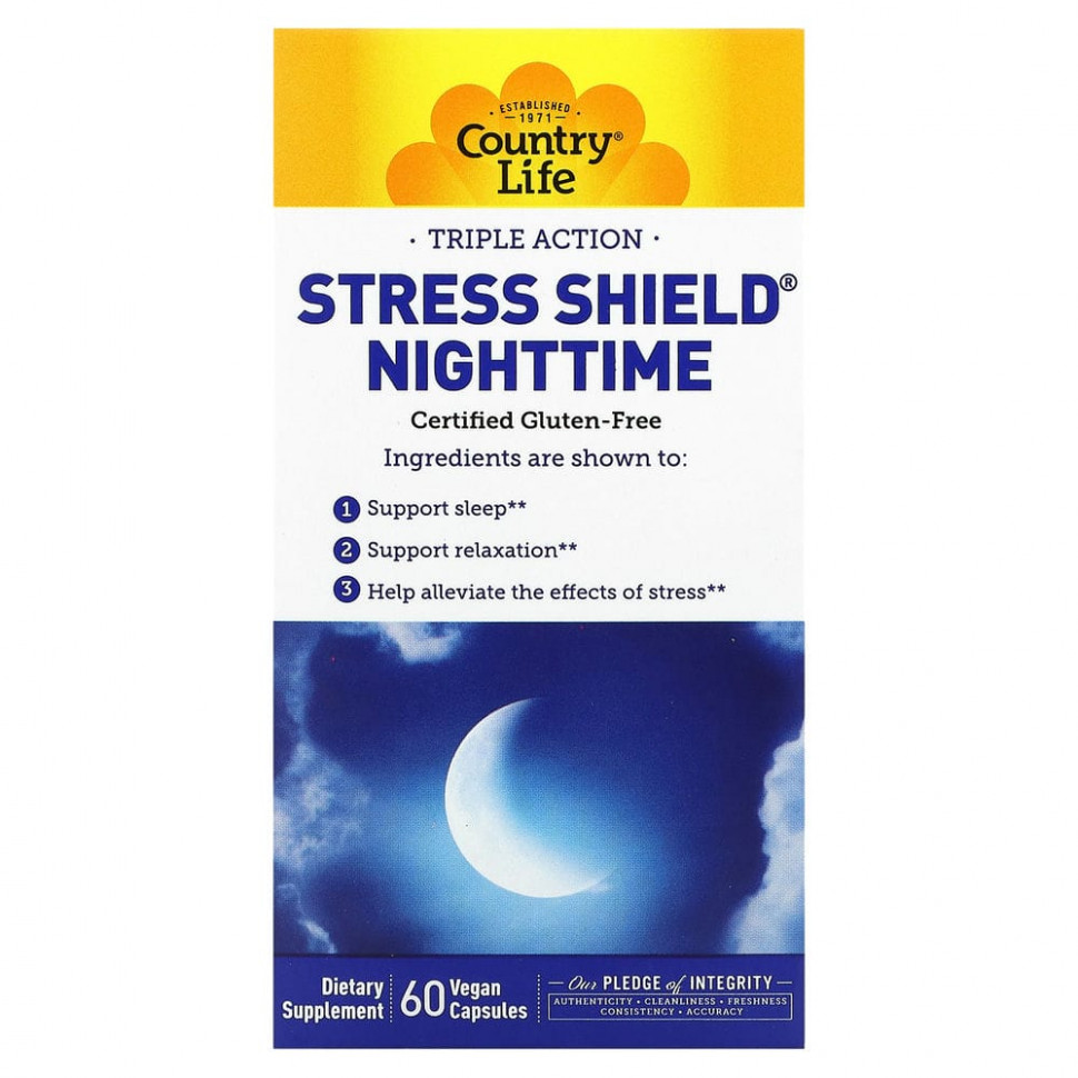   Country Life, Stress Shield Nighttime,  , 60      -     -,    