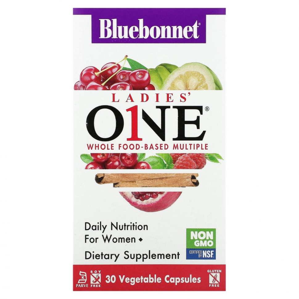   Bluebonnet Nutrition, Ladies 'ONE,      , 30      -     -,    