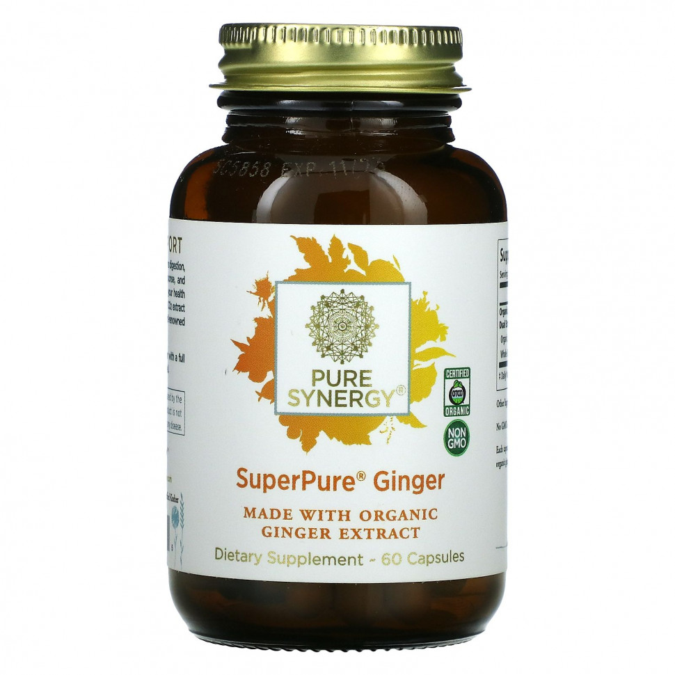   Pure Synergy, SuperPure Ginger, 60     -     -,    