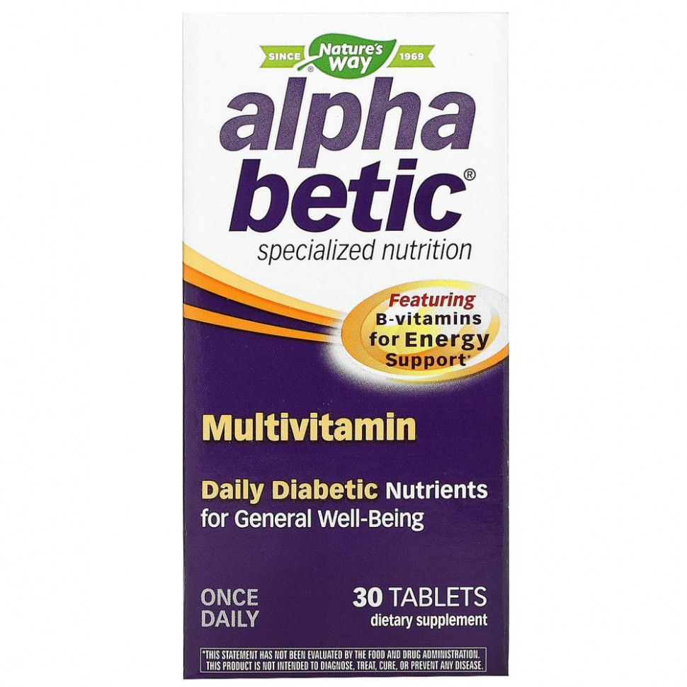   Nature's Way, Alpha Betic, , 30     -     -,    