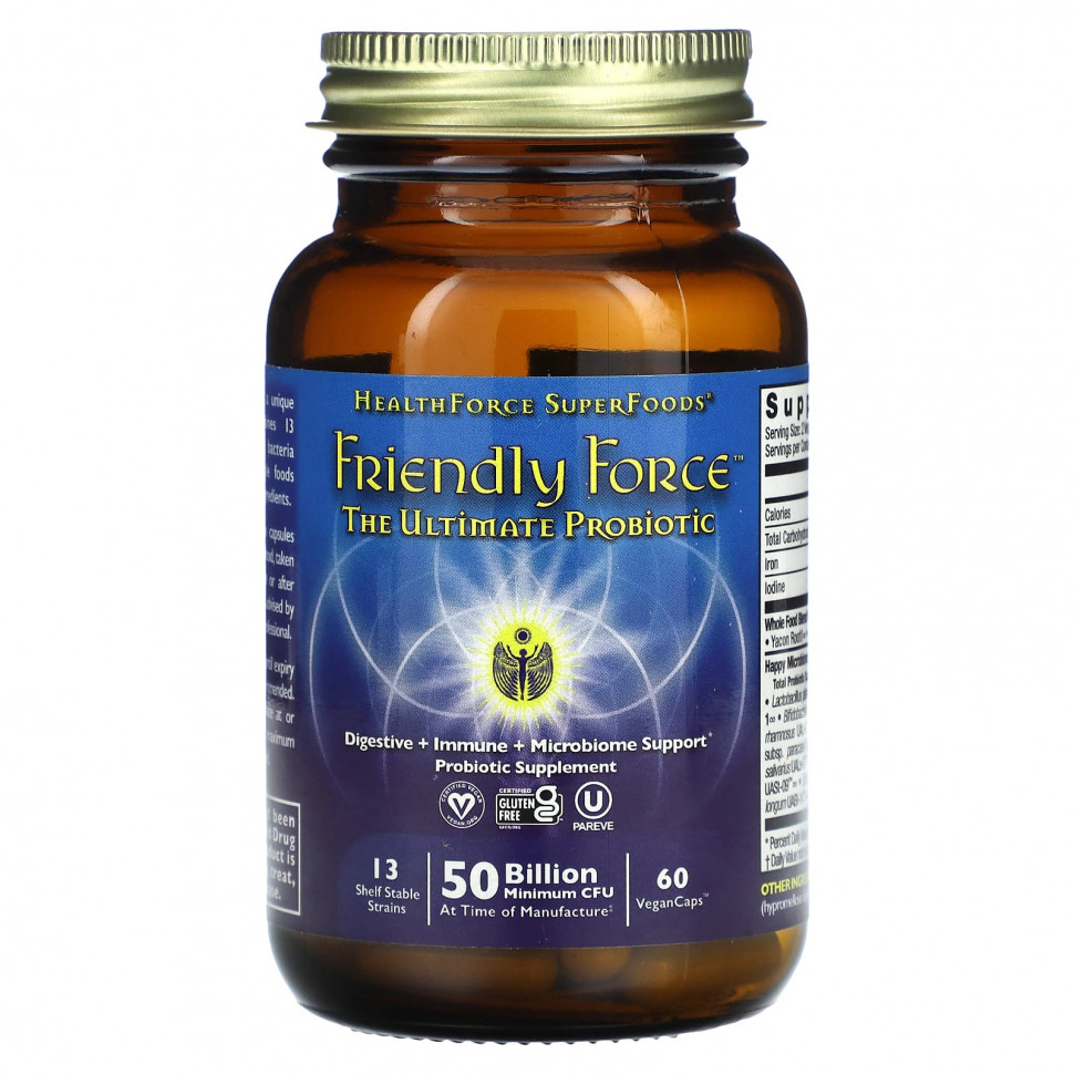   HealthForce Superfoods, Friendly Force,  , 60      -     -,    