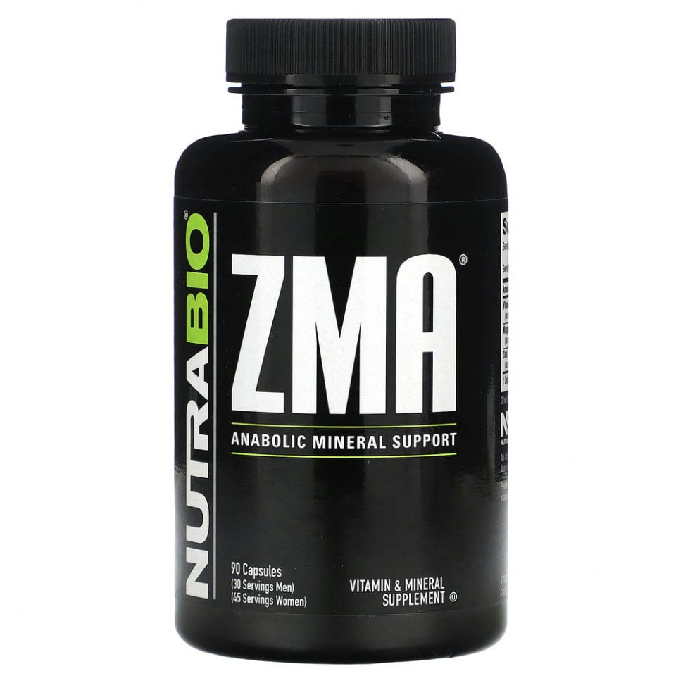   Nutrabio Labs, ZMA`` 90     -     -,    