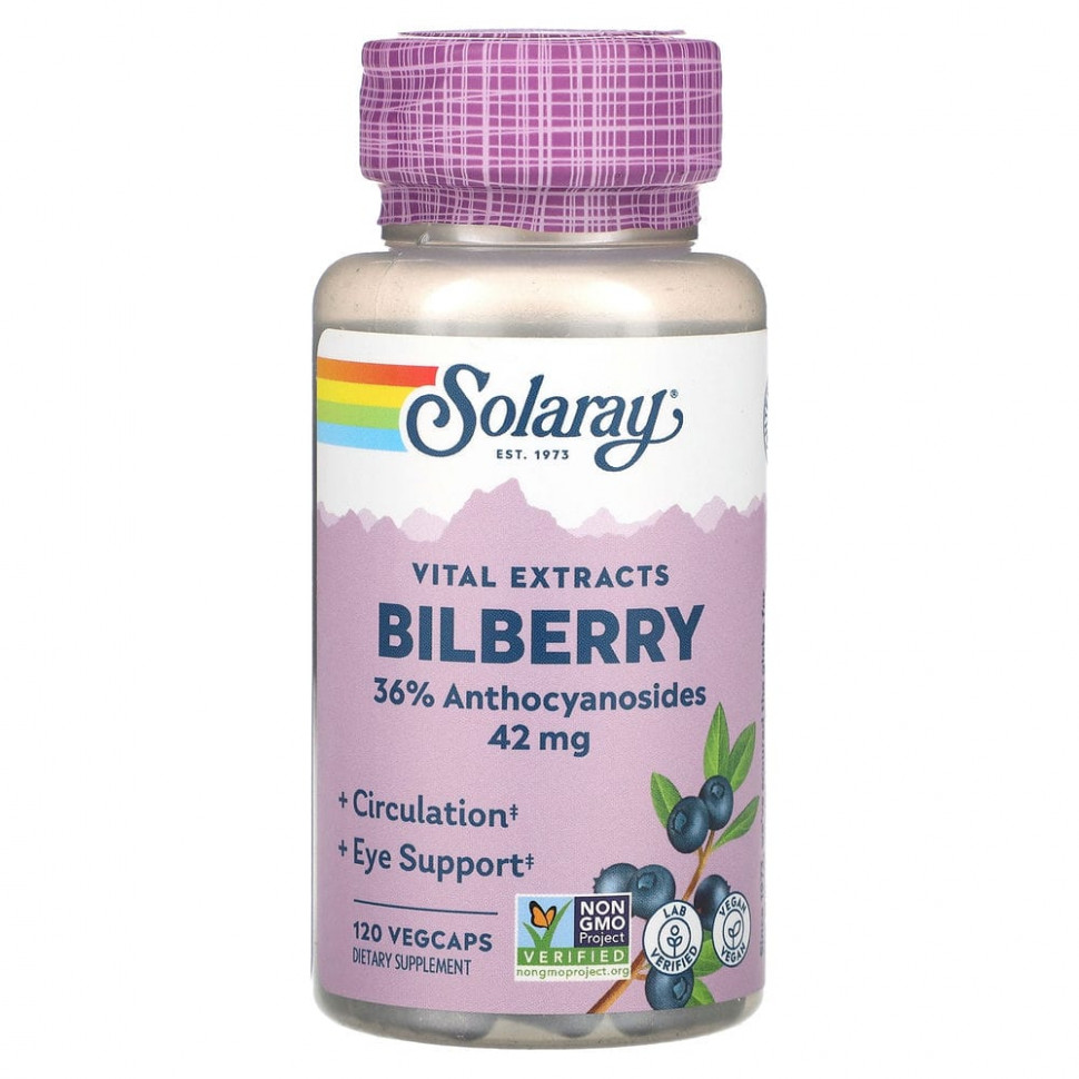   Solaray, Vital Extracts, , 42 , 120      -     -,    