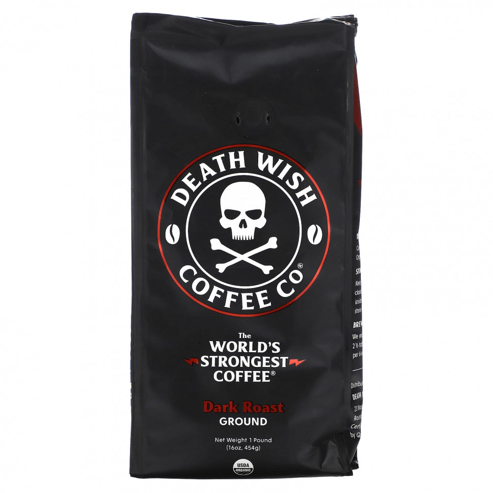   Death Wish Coffee,     , ,  , 454  (16 )    -     -,    