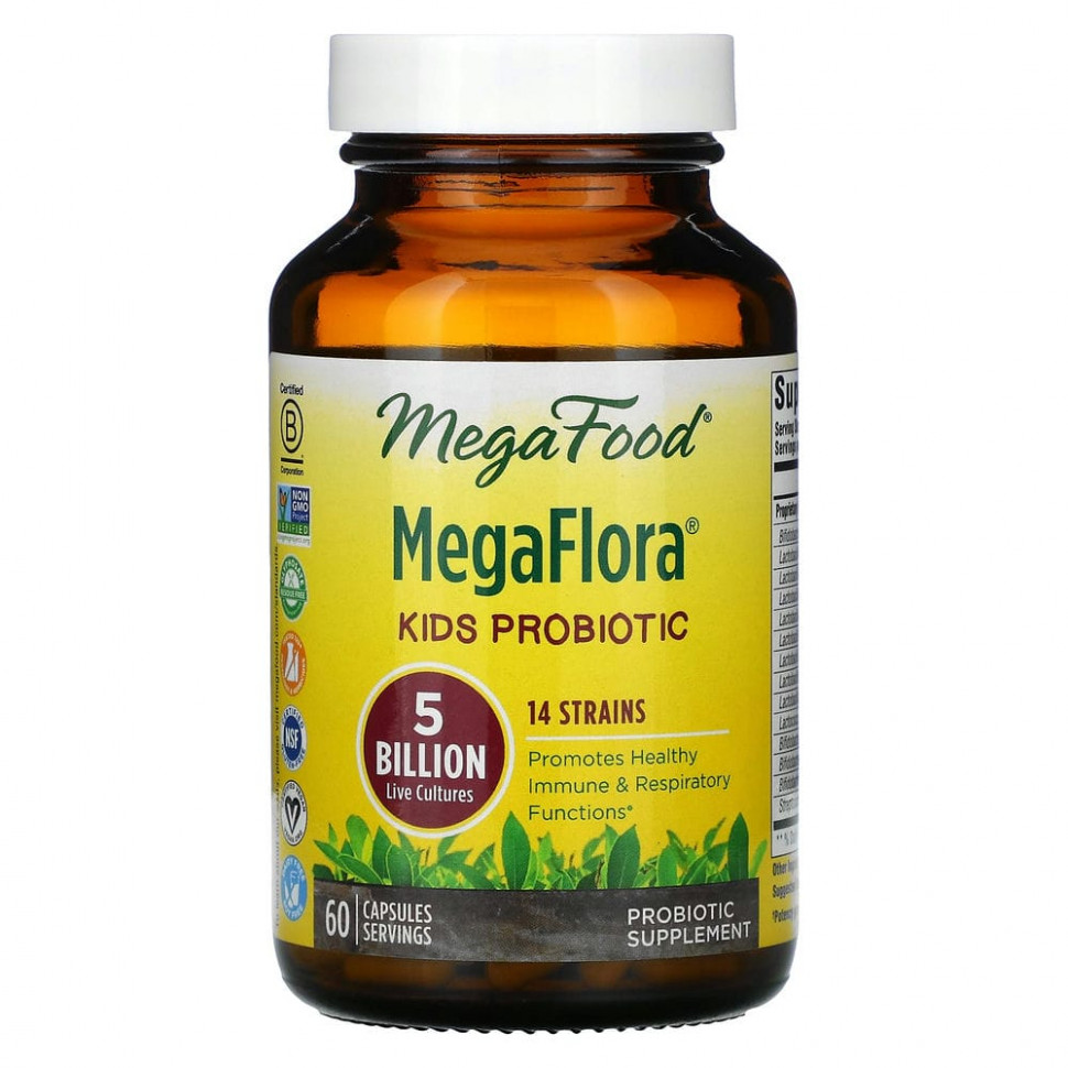   MegaFood, MegaFlora,   , 5  , 60     -     -,    