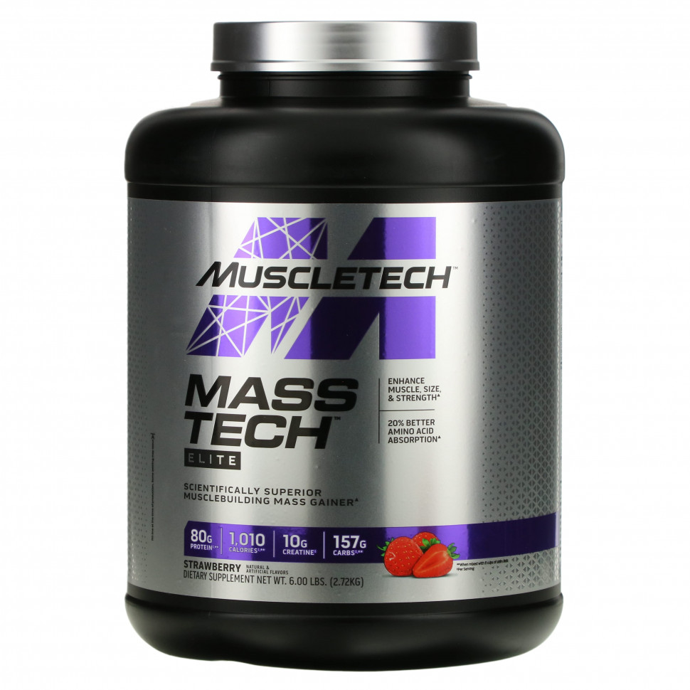   MuscleTech, Mass Tech Elite, , 2,72  (6 )    -     -,    