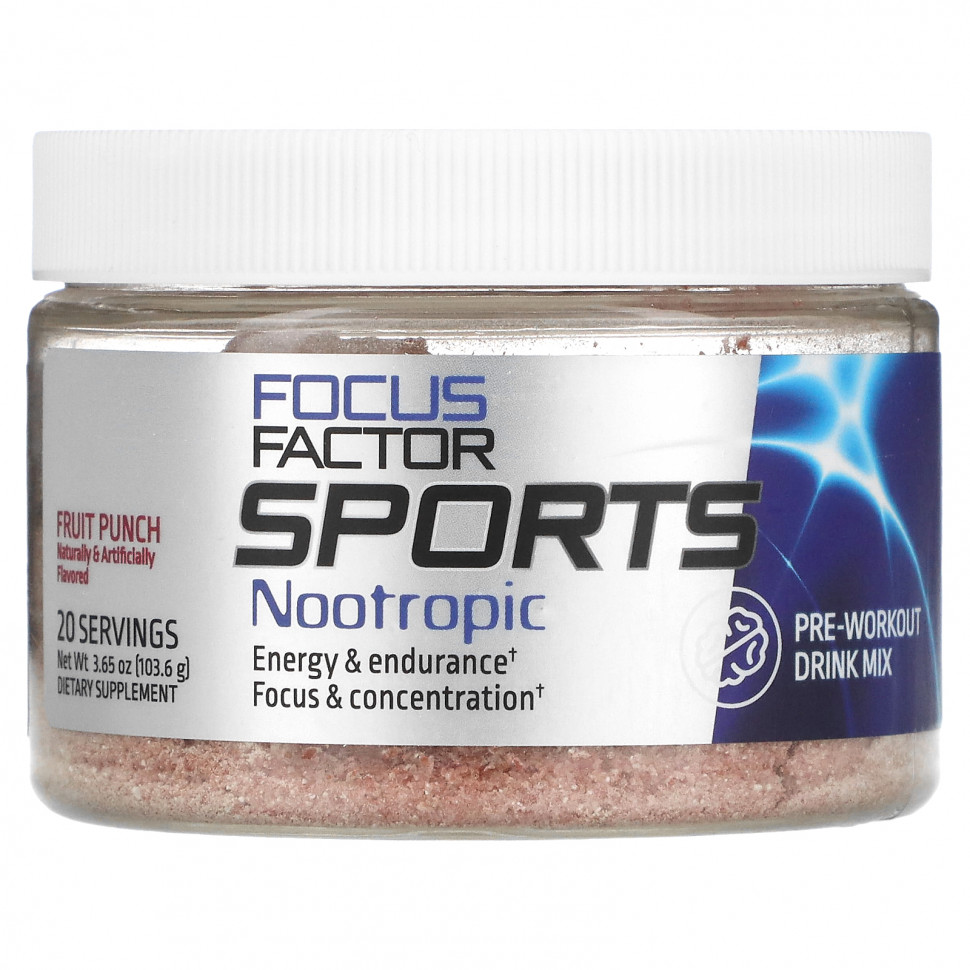   Focus Factor, Sports Nootropic,     ,  , 103,6  (3,65 )    -     -,    