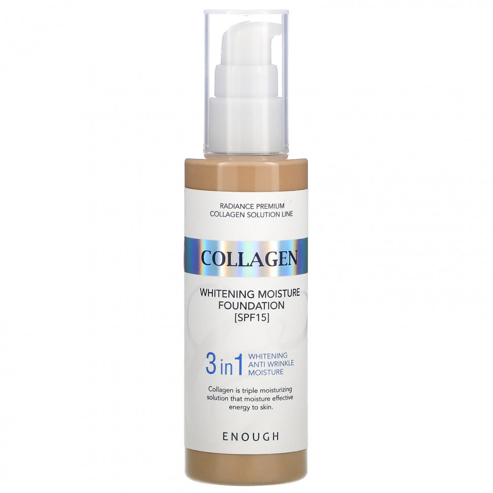   Enough, Collagen,   , SPF 15,  21, 100  (3,38 . )    -     -,    