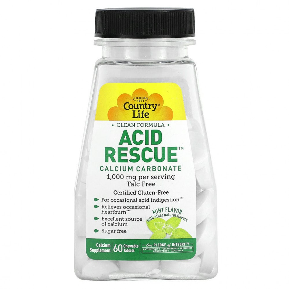   Country Life, Acid Rescue,  , , 500 , 60      -     -,    