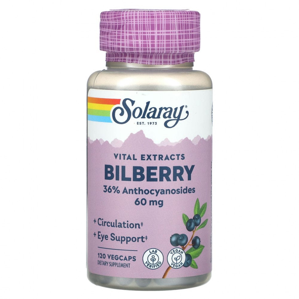   Solaray, Vital Extracts, , 60 , 120      -     -,    