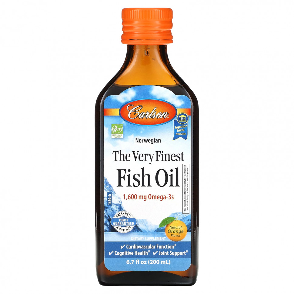   Carlson, The Very Finest Fish Oil,  , 200  (6,7 . )    -     -,    