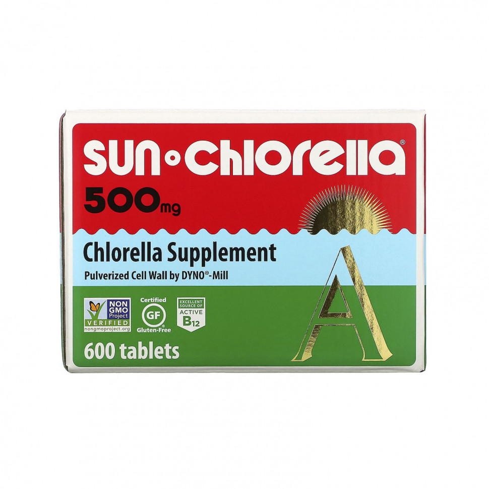   Sun Chlorella, , 500 , 600     -     -,    