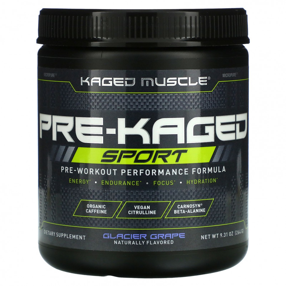   Kaged Muscle, PRE-KAGED Sport,  ,  , 264  (9,31 )    -     -,    