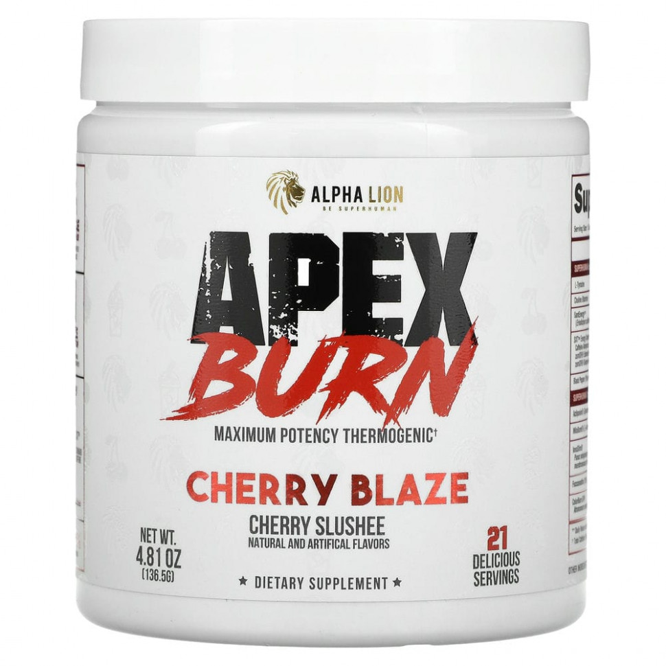   ALPHA LION, Apex Burn, Cherry Blaze,  , 136,5  (4,81 )    -     -,    