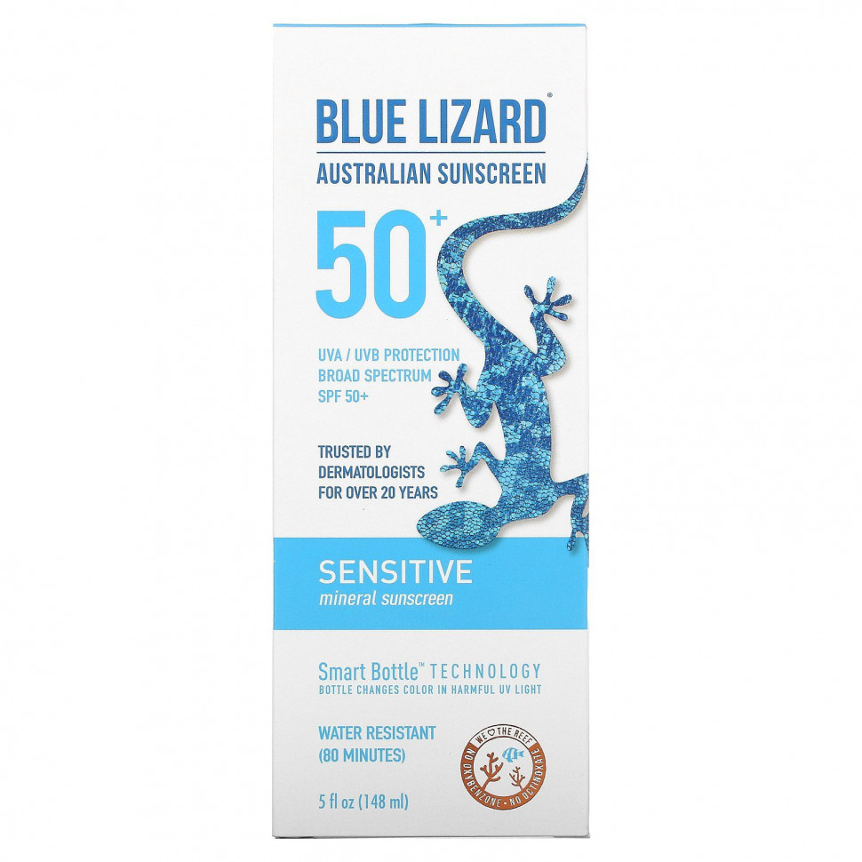   Blue Lizard Australian Sunscreen,   , SPF 50+,   , 148  (5 . )    -     -,    