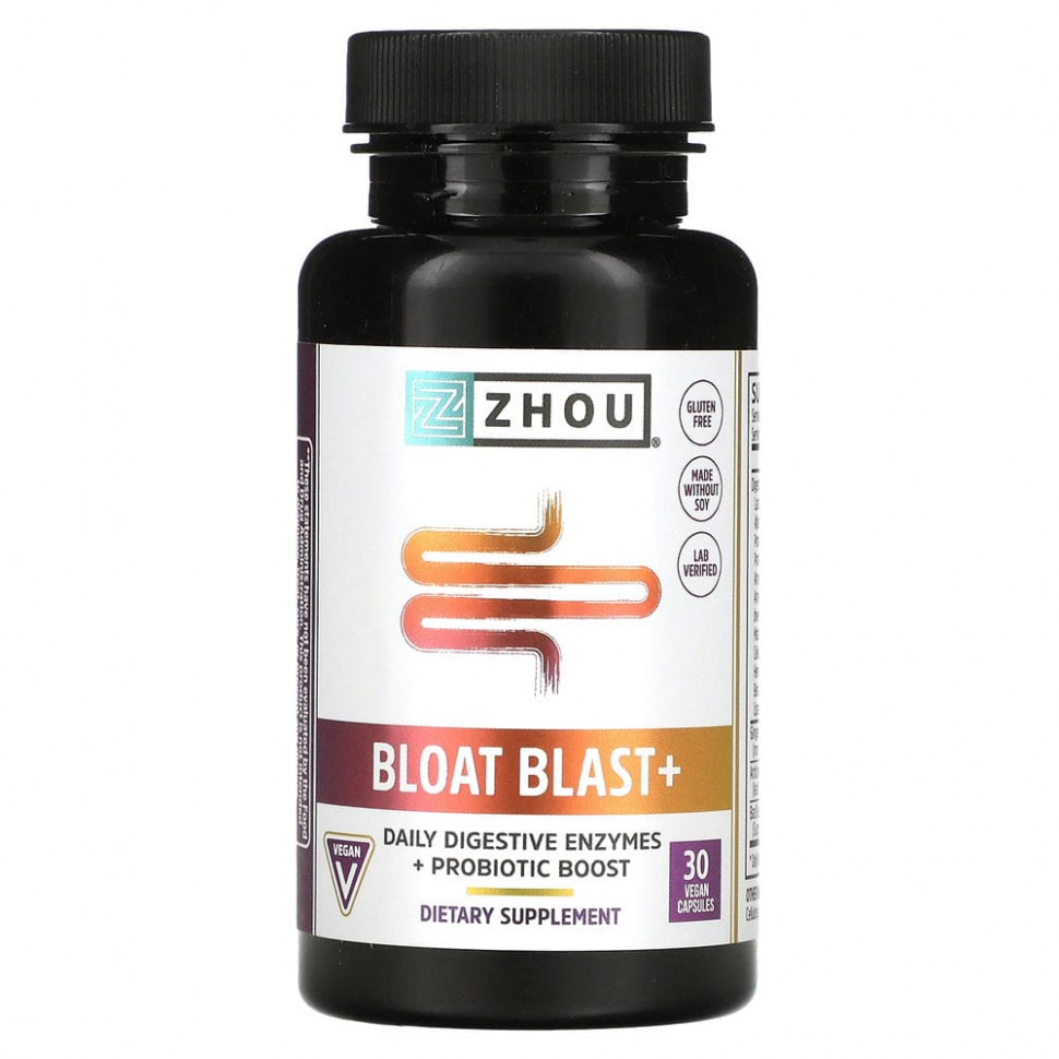   Zhou Nutrition, Bloat Blast+,    , 30      -     -,    