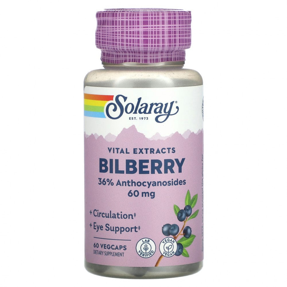   Solaray, Vital Extracts, , 60 , 60      -     -,    