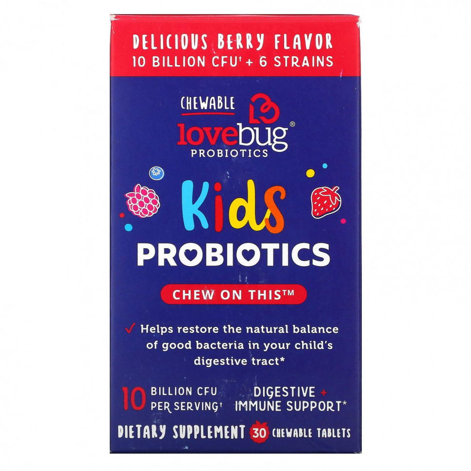   LoveBug Probiotics,   ,   , 10  , 30      -     -,    