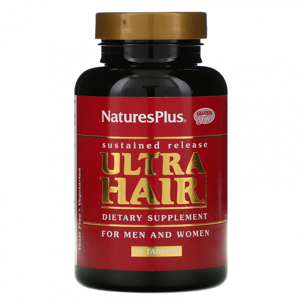   NaturesPlus, Ultra Hair,    , 90     -     -,    