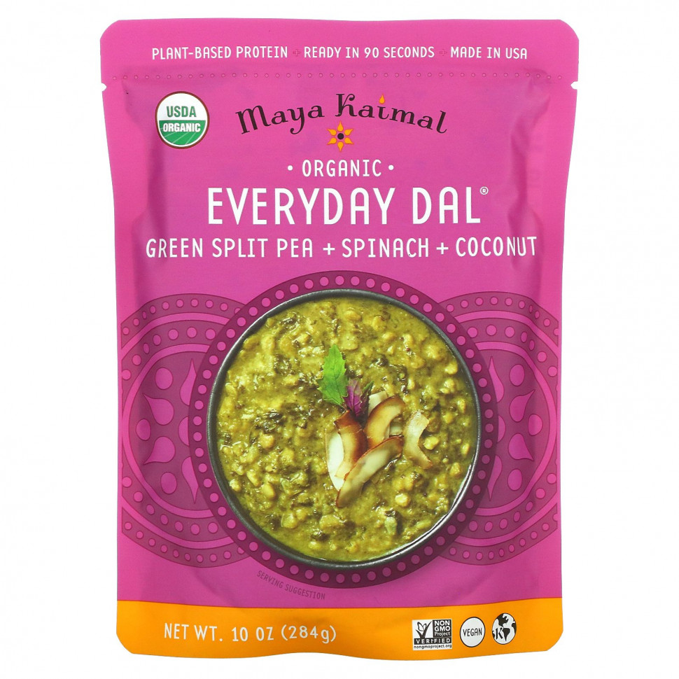   Maya Kaimal, Organic Everyday Dal,  ,   , 284  (10 )    -     -,    