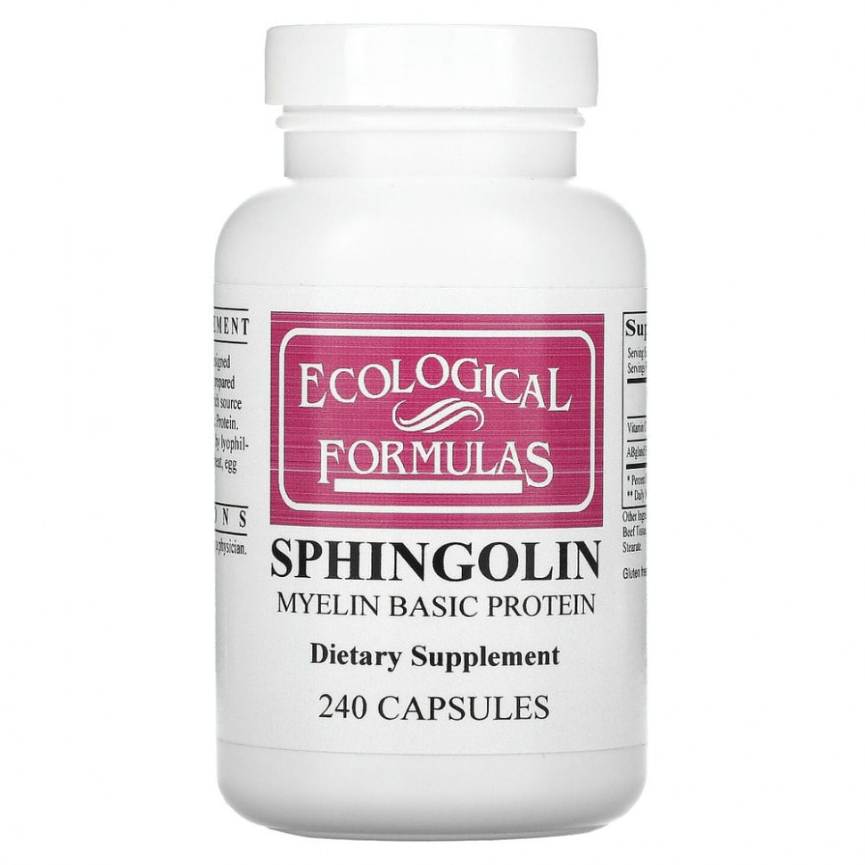   Ecological Formulas, Sphingolin,   , 240     -     -,    