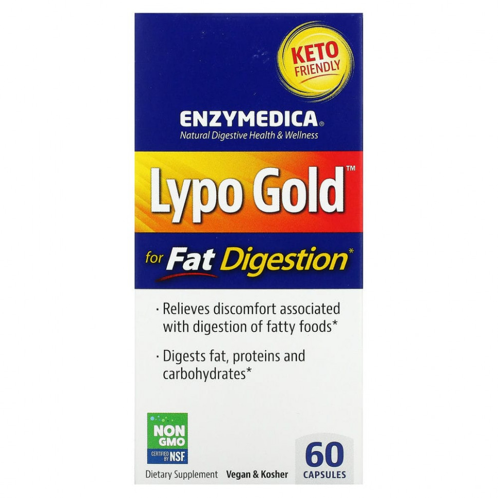   Enzymedica, Lypo Gold,   , 60     -     -,    