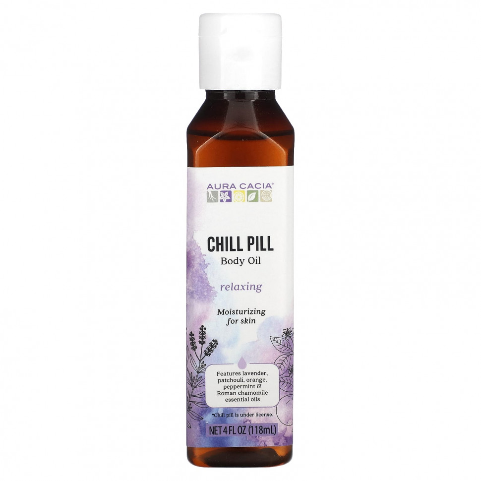   Aura Cacia, Chill Pill,   , 118  (4 . )    -     -,    