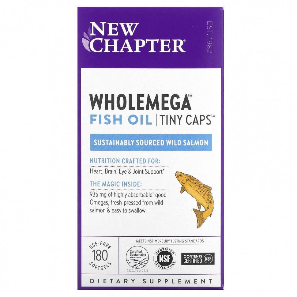   New Chapter,   Wholemega,  , 180     -     -,    