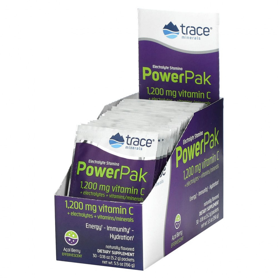   Trace Minerals ,    , PowerPak,    , 30   5,2  (0,18 )    -     -,    