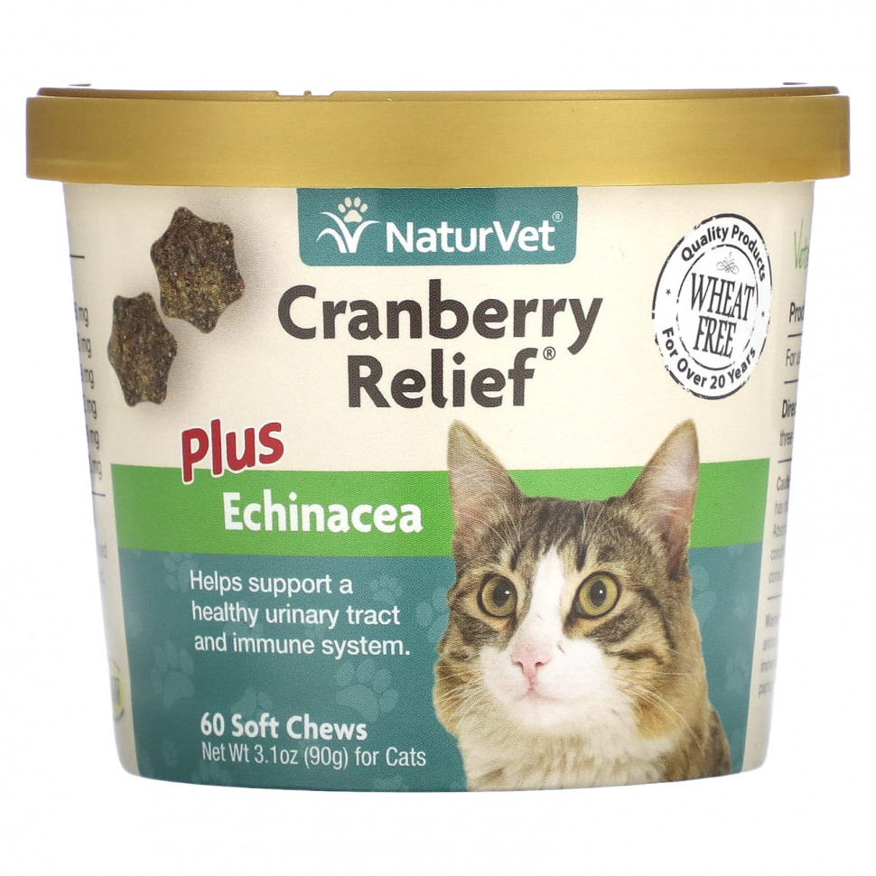   NaturVet, Cranberry Relief Plus, ,  , 60  , 90  (3,1 )    -     -,    