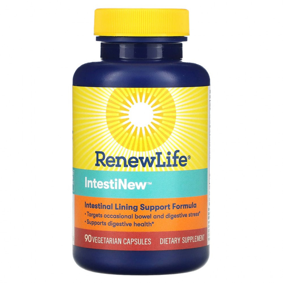   Renew Life, IntestiNew, 90      -     -,    