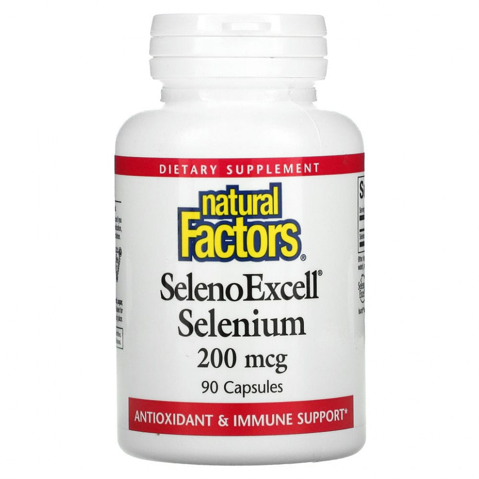   Natural Factors, SelenoExcell, , 200 , 90     -     -,    