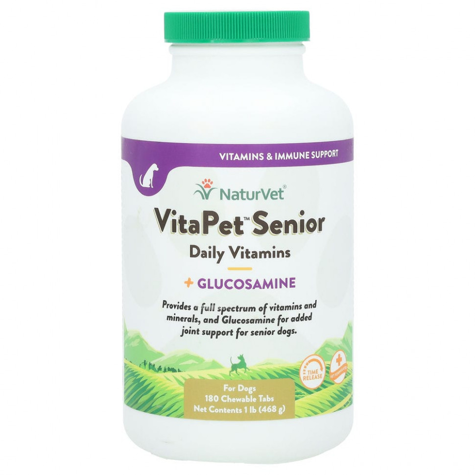   NaturVet, VitaPet Senior,    ,  , 180  , 1  (468 )    -     -,    