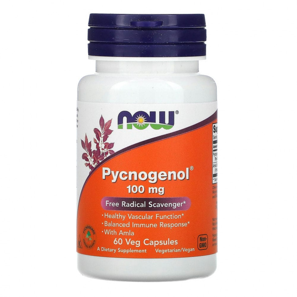   NOW Foods, Pycnogenol, 100 , 60      -     -,    