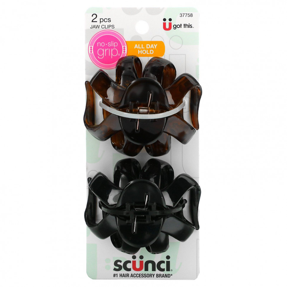   Scunci, - No Slip Grip,    , 2     -     -,    