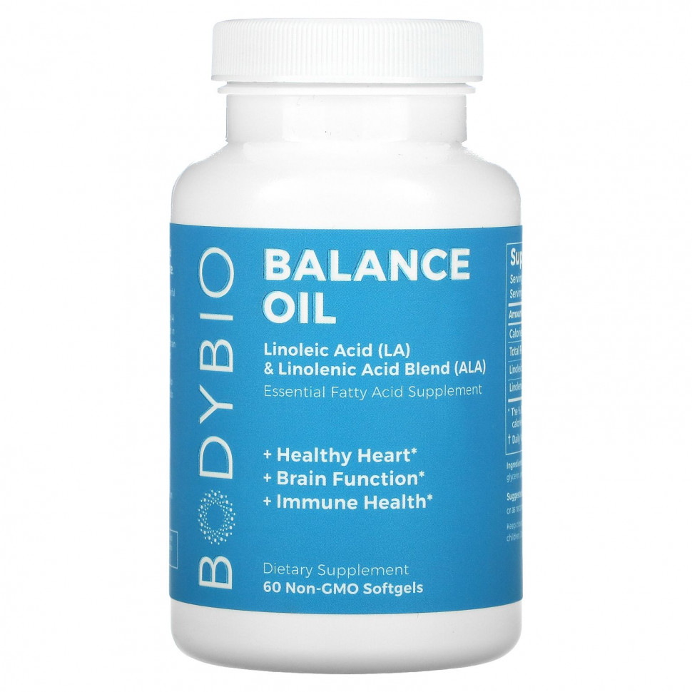   BodyBio, Balance Oil,   ()     (), 60        -     -,    