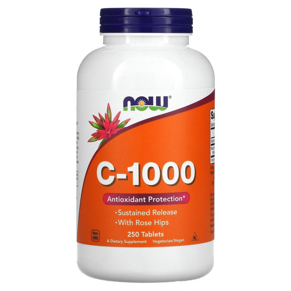   NOW Foods, C-1000, 250     -     -,    