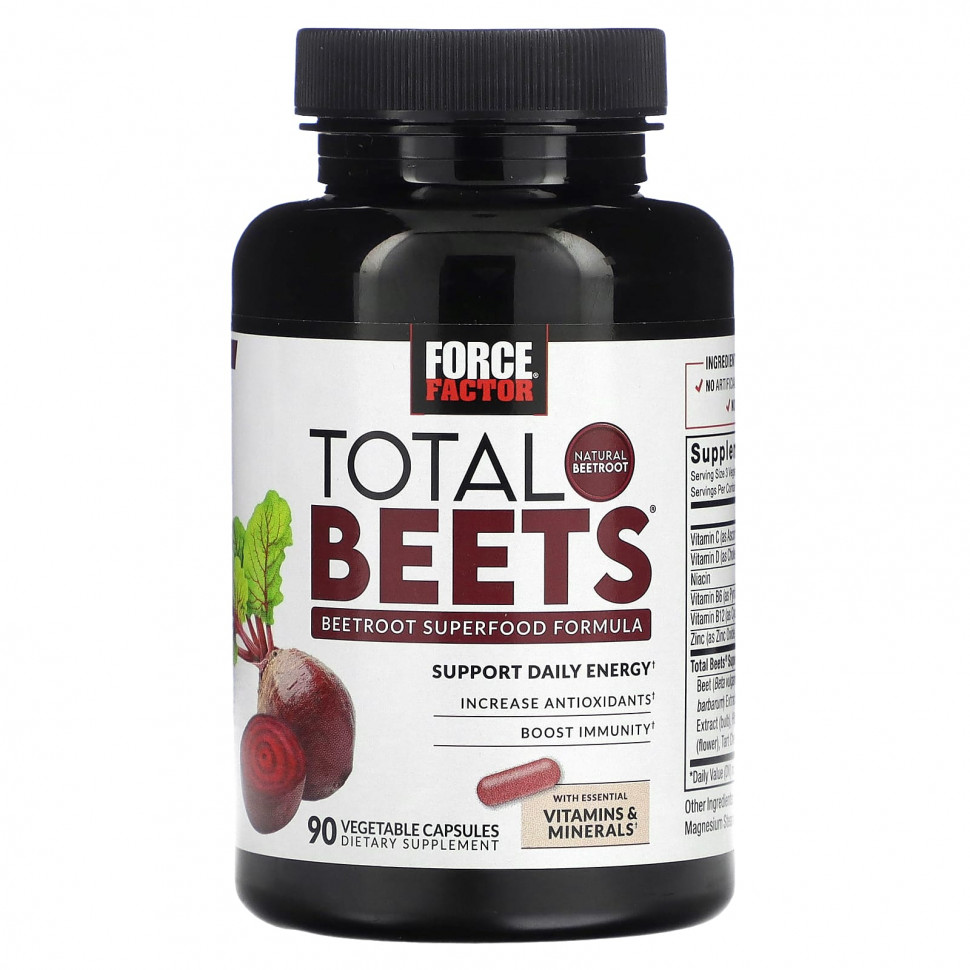   Force Factor, Total Beets,    , 90      -     -,    